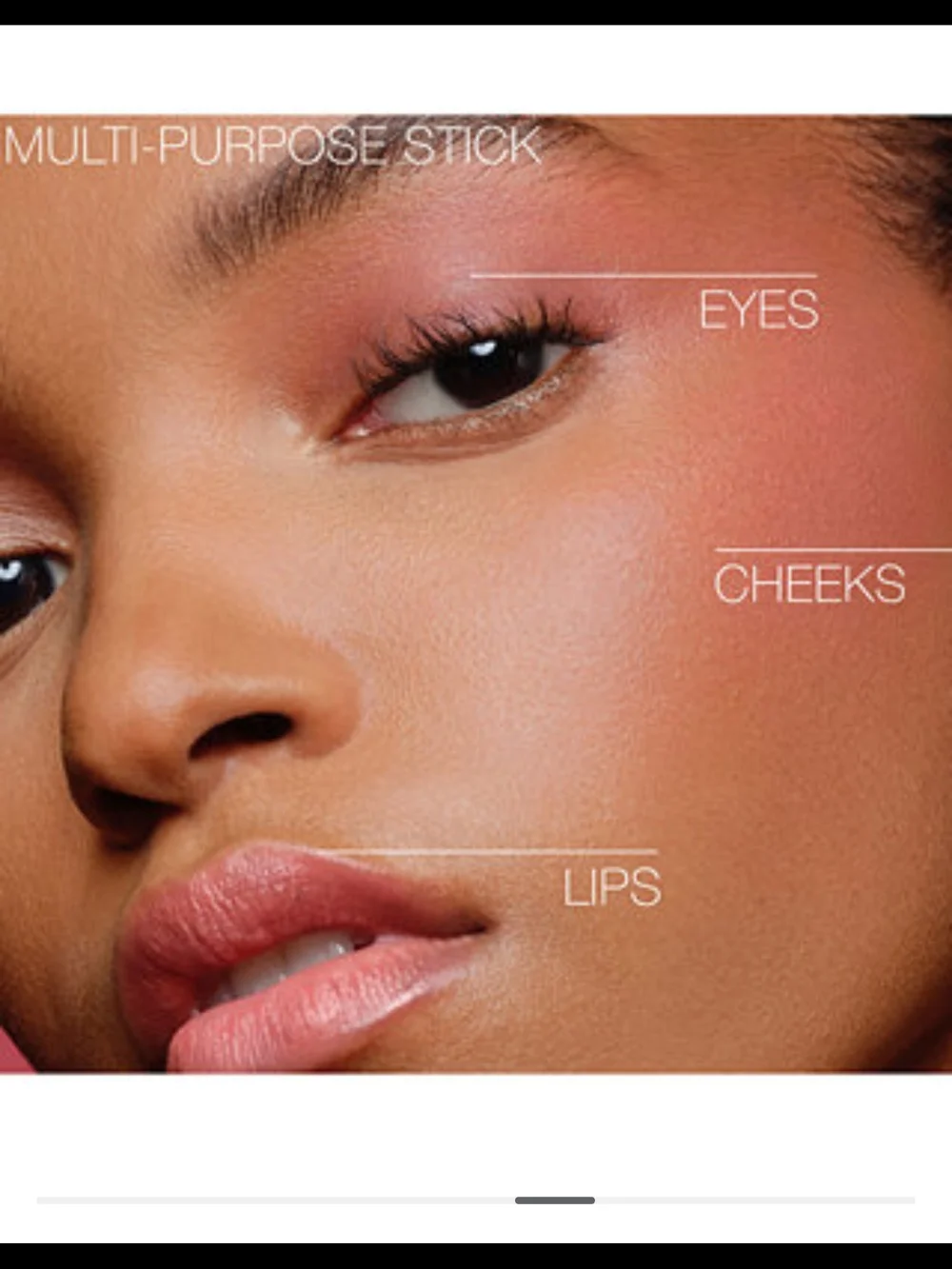 NARS Cream Blush Stick In Orgasm Crave Multi-Use Cheek & Lip Tint Mini NWOB
